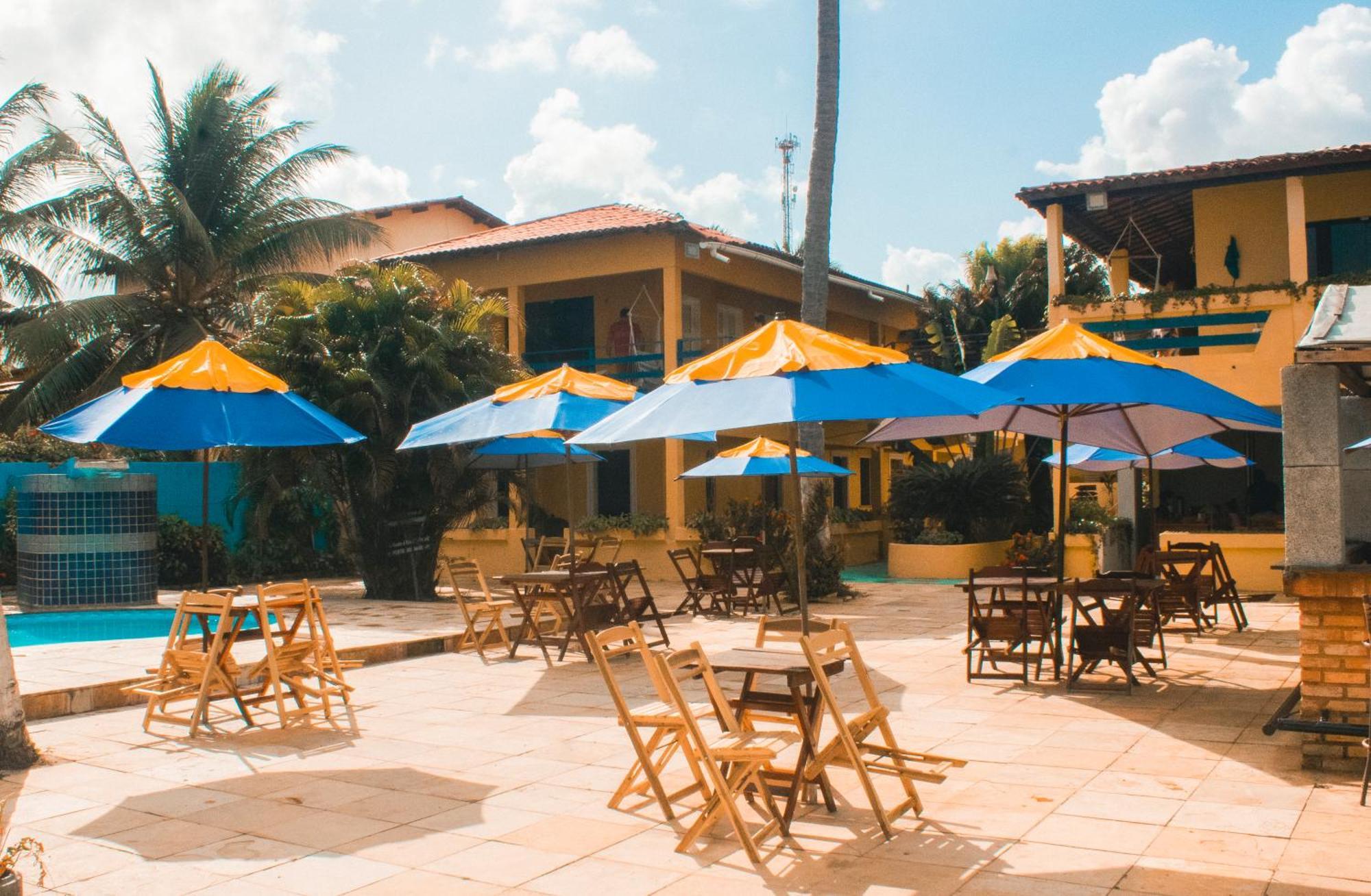 טראירי Pousada E Restaurante Sombra Dos Coqueiros מראה חיצוני תמונה