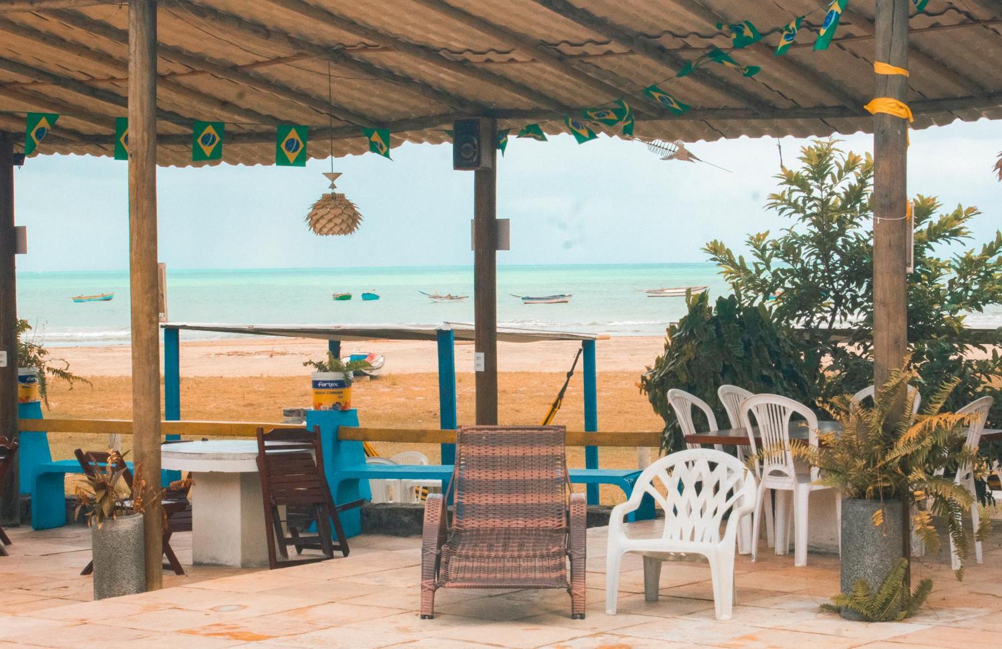 טראירי Pousada E Restaurante Sombra Dos Coqueiros מראה חיצוני תמונה